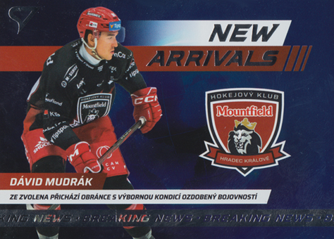 Mudrák Dávid 24-25 Tipsport Extraliga New Arrivals #NA-20