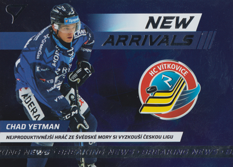 Yetman Chad 24-25 Tipsport Extraliga New Arrivals #NA-24