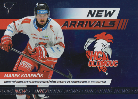 Korenčík Marek 24-25 Tipsport Extraliga New Arrivals #NA-25