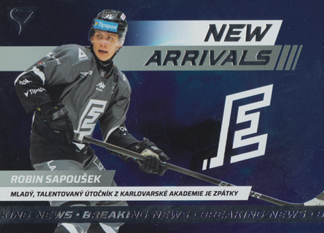 Sapoušek Robin 24-25 Tipsport Extraliga New Arrivals #NA-29