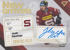 Kestner Josh 23-24 Tipsport Extraliga New Arrivals Auto #NAS-JK