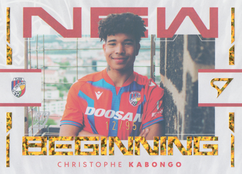 Kabongo Christophe 24-25 Chance Liga New Beginning Rainbow Gold #NB-09