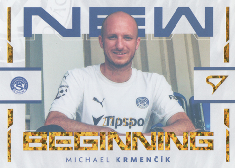 Krmenčík Michael 24-25 Chance Liga New Beginning Rainbow Gold #NB-12