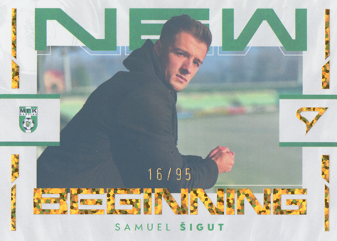 Šigut Samuel 24-25 Chance Liga New Beginning Rainbow Gold #NB-18