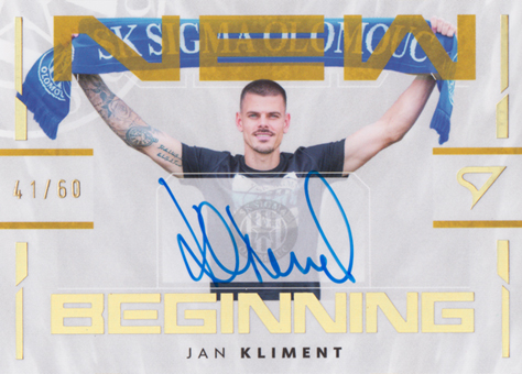 Kliment Jan 24-25 Chance Liga New Beginning Auto #NBS-JK