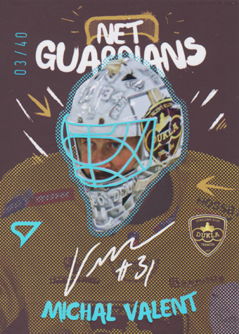 Valent Michal 24-25 Tipos Extraliga Net Guardians Blue #NG-15