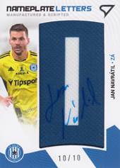 Navrátil Jan 22-23 Fortuna Liga Nameplate Letters "I" #NL-JN