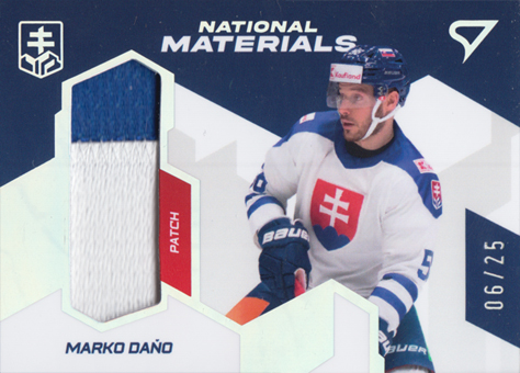 Daňo Marko 2023 Hokejové Slovensko National Materials Patch #NM-MD