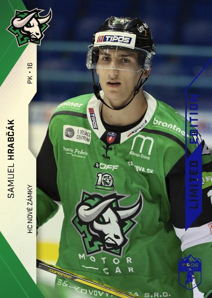 Hrabčák Samuel 21-22 Tipos Extraliga Blue #137