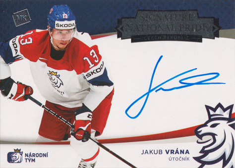 Vrána Jakub 2021 MK Reprezentace National Pride Signature #NPS-JV