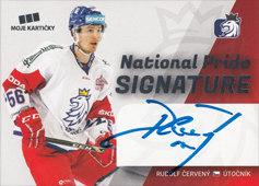 Červený Rudolf 2020 MK Reprezentace National Pride Signature #NPS-RC