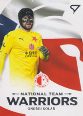 Kolář Ondřej 20-21 Fortuna Liga National Team Warriors #WR01