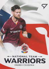 Čelůstka Ondřej 20-21 Fortuna Liga National Team Warriors #WR04