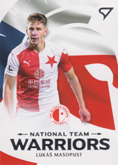 Masopust Lukáš 20-21 Fortuna Liga National Team Warriors #WR07