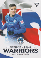 Koscelník Martin 20-21 Fortuna Liga National Team Warriors #WR17