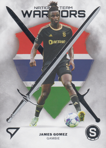 Gomez James 23-24 Fortuna Liga National Team Warriors #NW-01