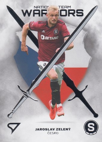 Zelený Jaroslav 23-24 Fortuna Liga National Team Warriors #NW-05