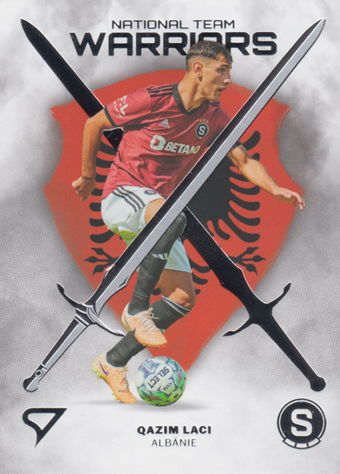 Laçi Qazim 23-24 Fortuna Liga National Team Warriors #NW-09