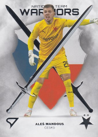 Mandous Aleš 23-24 Fortuna Liga National Team Warriors #NW-12