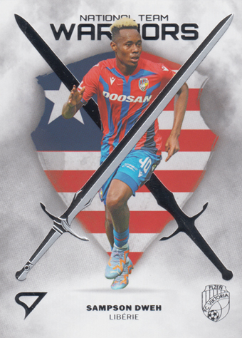 Dweh Sampson 23-24 Fortuna Liga National Team Warriors #NW-23