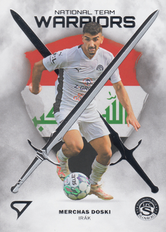 Doski Merchas 23-24 Fortuna Liga National Team Warriors #NW-26