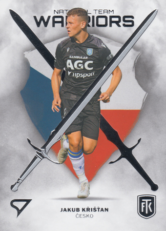 Křišťan Jakub 23-24 Fortuna Liga National Team Warriors #NW-35