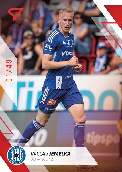 Jemelka Václav 22-23 Fortuna Liga Red #94