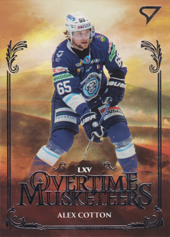 Cotton Alex 24-25 Tipos Extraliga Overtime Musketeers #OM-01