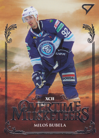Bubela Miloš 24-25 Tipos Extraliga Overtime Musketeers #OM-02
