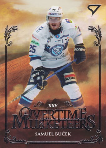 Buček Samuel 24-25 Tipos Extraliga Overtime Musketeers #OM-03