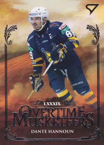 Hannoun Dante 24-25 Tipos Extraliga Overtime Musketeers #OM-06