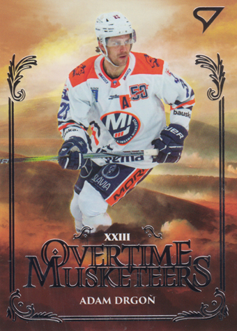 Drgoň Adam 24-25 Tipos Extraliga Overtime Musketeers #OM-07