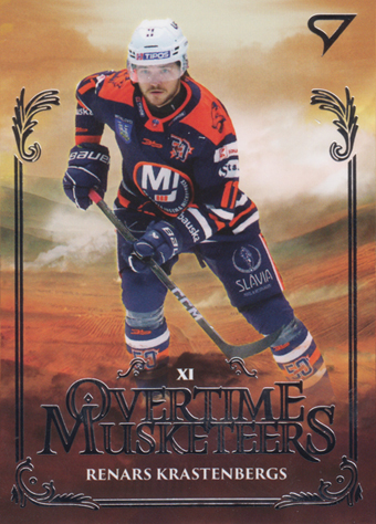 Krastenbergs Renārs 24-25 Tipos Extraliga Overtime Musketeers #OM-08