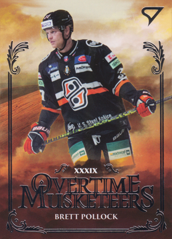 Pollock Brett 24-25 Tipos Extraliga Overtime Musketeers #OM-12