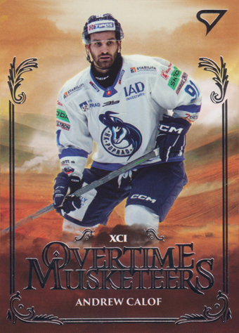 Calof Andrew 24-25 Tipos Extraliga Overtime Musketeers #OM-14