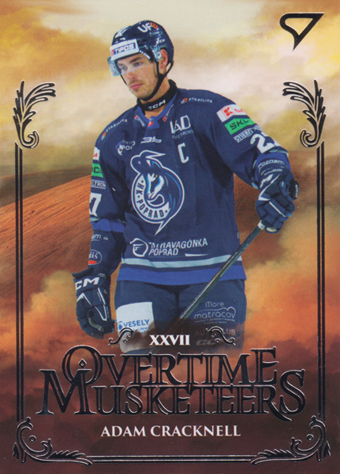 Cracknell Adam 24-25 Tipos Extraliga Overtime Musketeers #OM-15