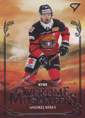 Bíreš Andrej 24-25 Tipos Extraliga Overtime Musketeers #OM-20