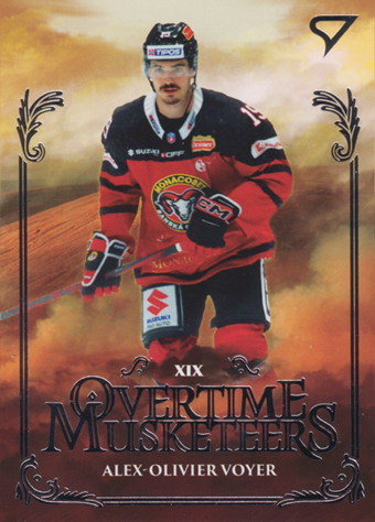 Voyer Alex-Olivier 24-25 Tipos Extraliga Overtime Musketeers #OM-21