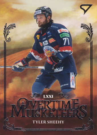 Sheehy Tyler 24-25 Tipos Extraliga Overtime Musketeers #OM-24