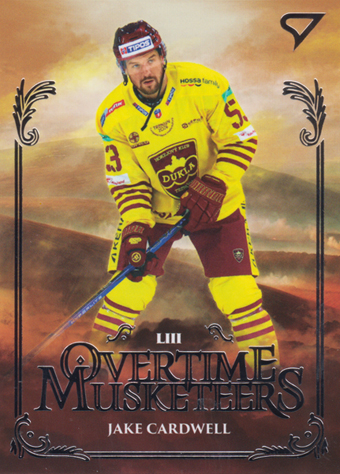 Cardwell Jake 24-25 Tipos Extraliga Overtime Musketeers #OM-25