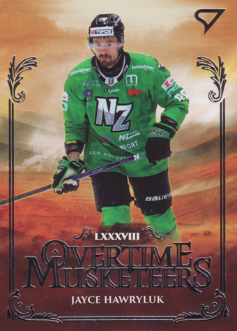 Hawryluk Jayce 24-25 Tipos Extraliga Overtime Musketeers #OM-32