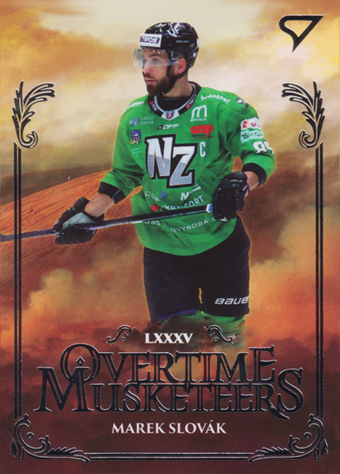 Slovák Marek 24-25 Tipos Extraliga Overtime Musketeers #OM-33