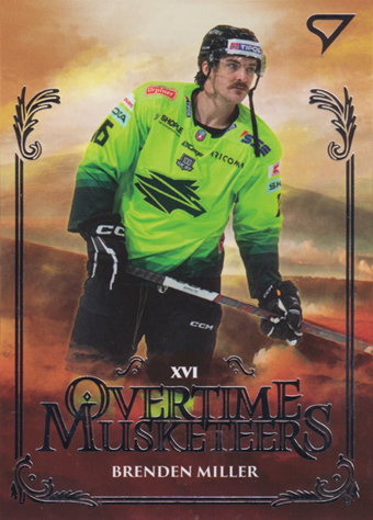 Miller Brenden 24-25 Tipos Extraliga Overtime Musketeers #OM-34