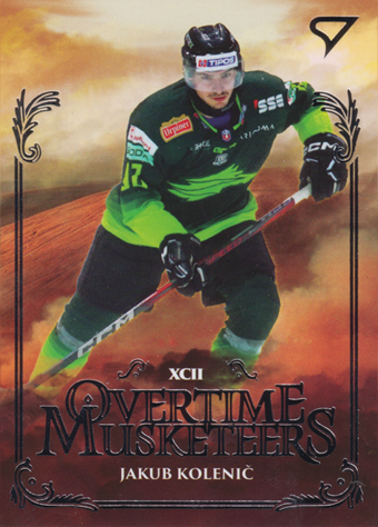 Kolenič Jakub 24-25 Tipos Extraliga Overtime Musketeers #OM-36