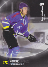 Nowak Arkadiusz 17-18 Sportowekarty PHL #OP18