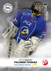 Tolonen Tuomas 18-19 Sportowekarty PHL #OP18