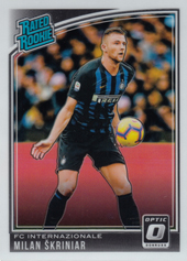 Škriniar Milan 18-19 Panini Donruss Rated Rookie Optic #178