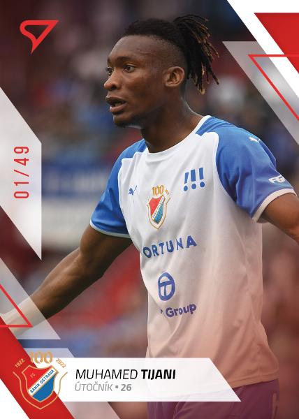 Tijani Muhamed 22-23 Fortuna Liga Red #66