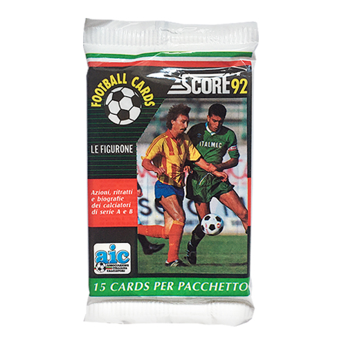 1991-92 Score Italian Leagues Hobby balíček