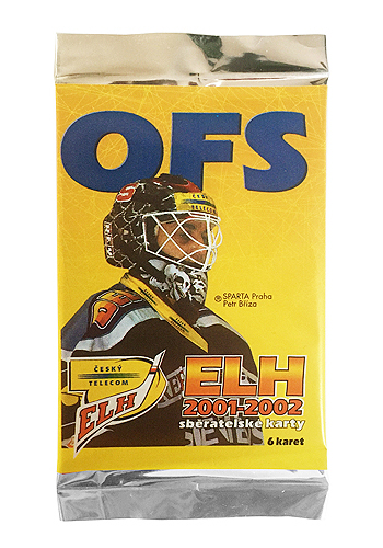 2001-02 OFS Cards Hobby balíček